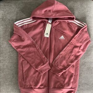 Adidas Zip-Up Hooded Sweatshirt